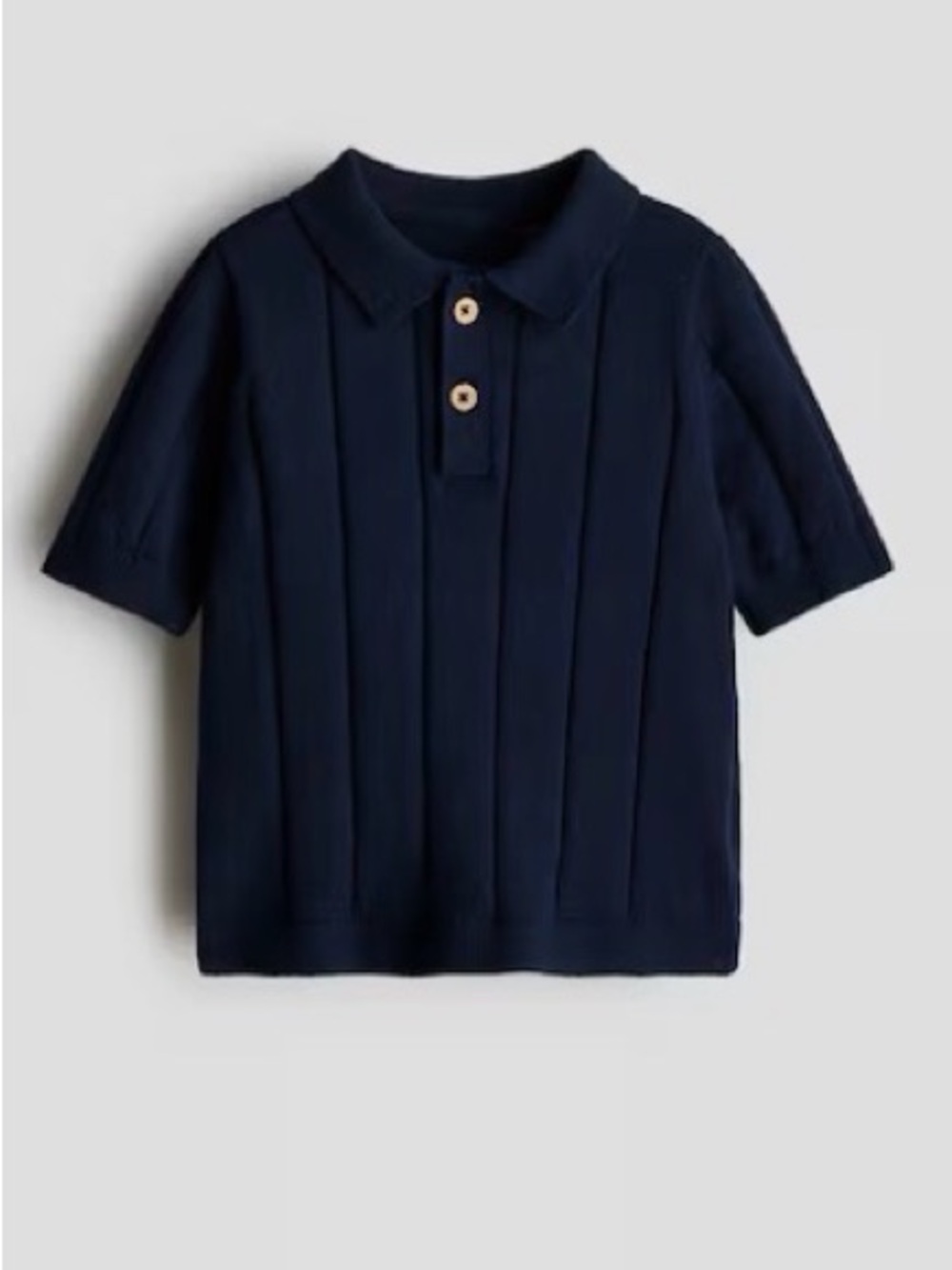 BUNDLE OF 3 Kids Navy Short-Sleeve Polo Top! NWOT 12-18m